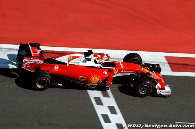 Raikkonen offre un 700e podium à Ferrari