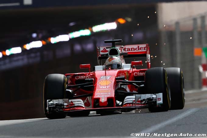 Monaco, L3 : Vettel se montre avant la
