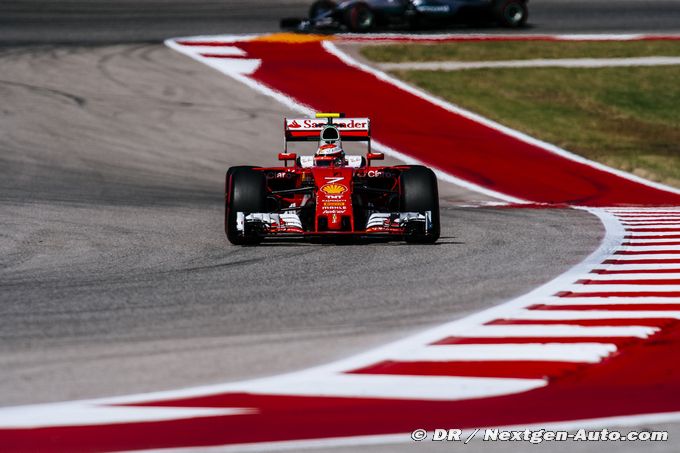 Race - US GP report: Ferrari