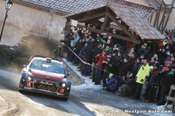 La C3 WRC conclut le Monte-Carlo (...)