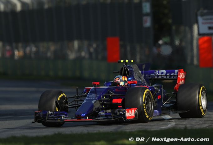 Sainz : Williams est devant Toro (...)