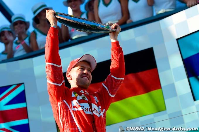 Vettel : Ferrari a su se concentrer sans