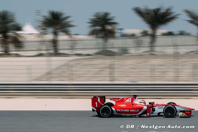 Leclerc sets the pace in Bahrain