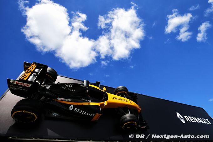 Renault F1 annonce un nouveau partenaria