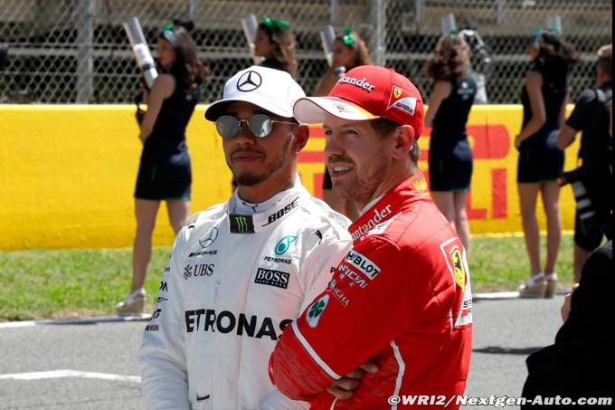 Hamilton, Vettel keep 'respect