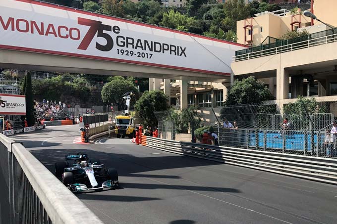Monaco, L1 : Hamilton devance Vettel et