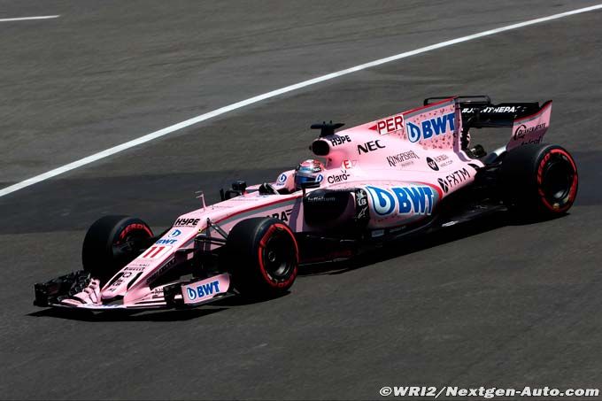 Force India : 6e, Perez devance de (...)