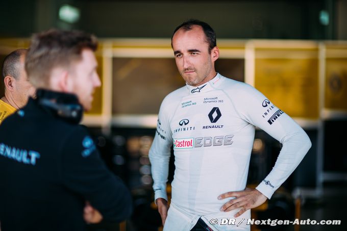 Renault : Kubica aux essais privés (...)