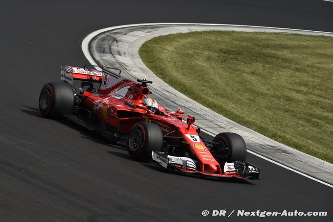 Hungaroring, L3 : Vettel en tête, (...)