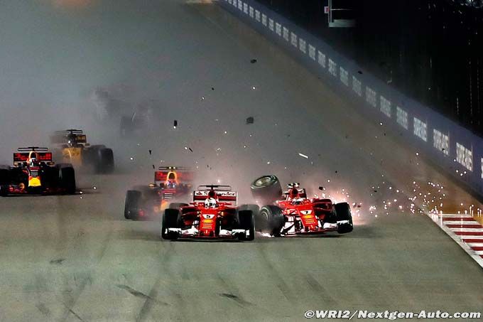 Vettel engine not damaged in crash (...)