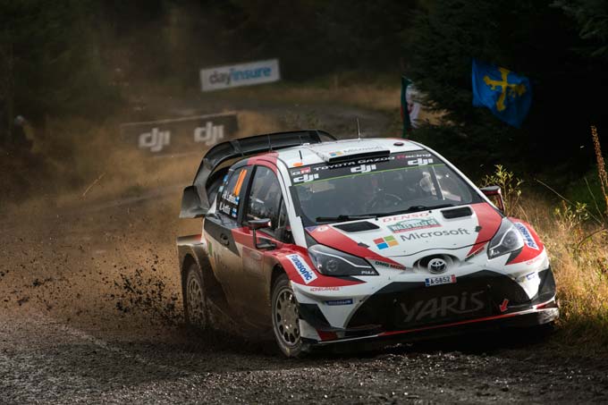 Toyota scores points in Wales