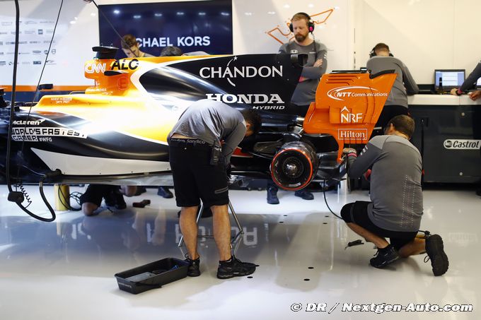 McLaren est en train d'adapter sa