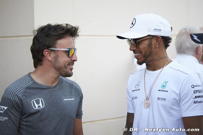 Hamilton rules out Alonso as teammate