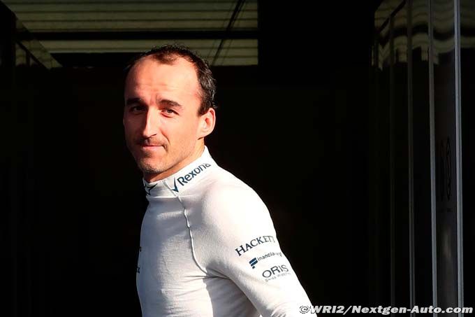 Williams announces Kubica as Reserve and