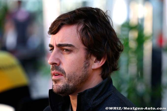 Alonso détaille son programme d'ent