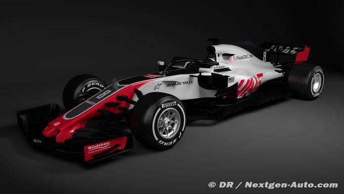 Haas F1 Team reveals its 2018 car, (...)