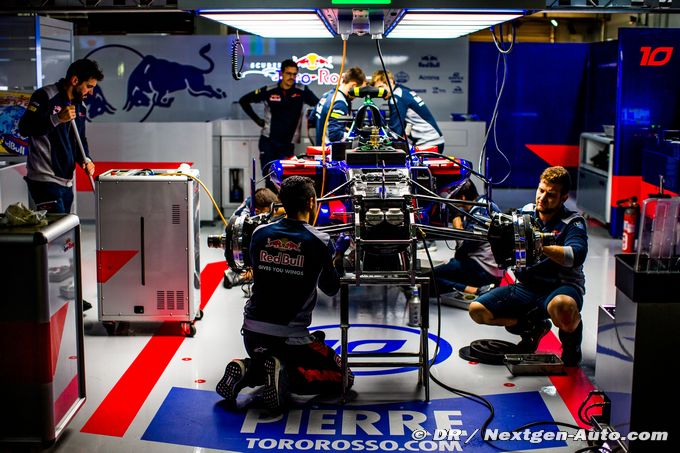 Toro Rosso : le V6 Honda a démarré… dès