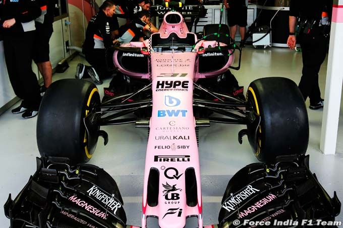 Force India rachetée par Rich Energy