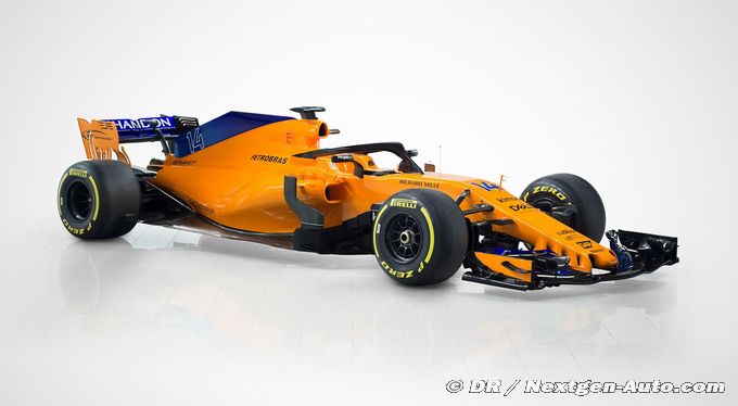 McLaren unveils striking 2018 challenger