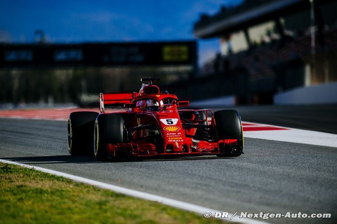 Barcelona II, day 3: Vettel quickest on