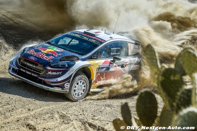 Mexico, SS14 : Ogier claims lead
