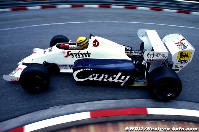 La fameuse Toleman de Senna mise (...)