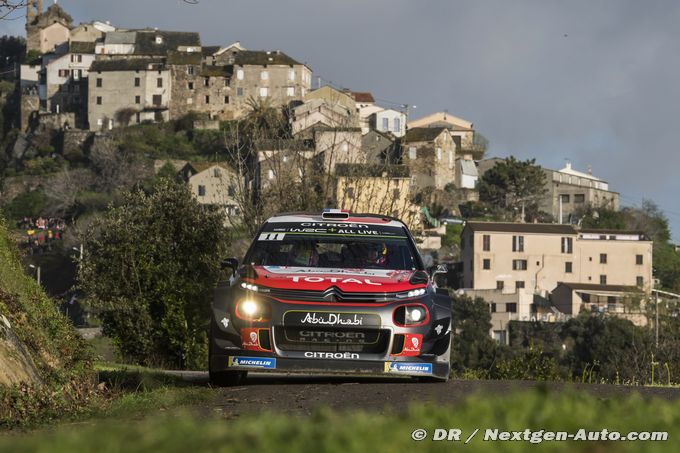 Corsica, SS2: Ogier leads, Loeb out!