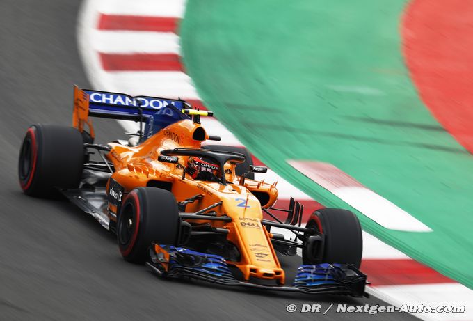 McLaren satisfaite des nombreuses (...)