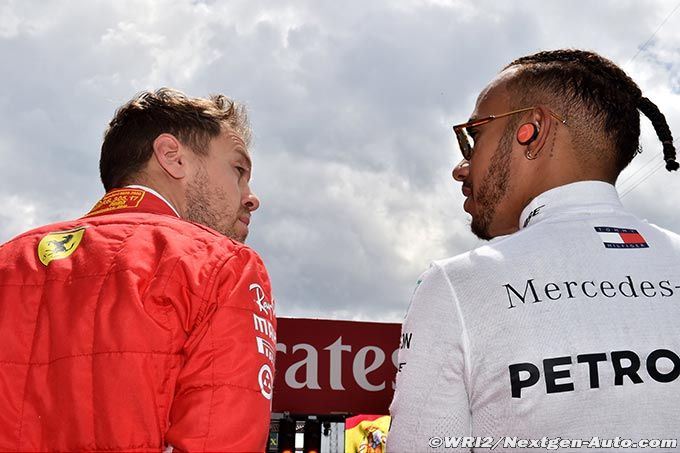 Hamilton et Vettel échangent sur (...)