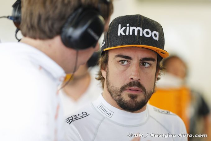Amid F1 quit rumours, Alonso 'not
