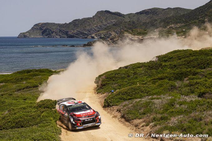 Group finish for Citroën in Sardinia