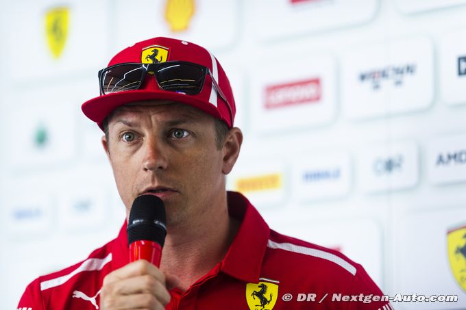 Raikkonen not denying Ferrari-Leclerc