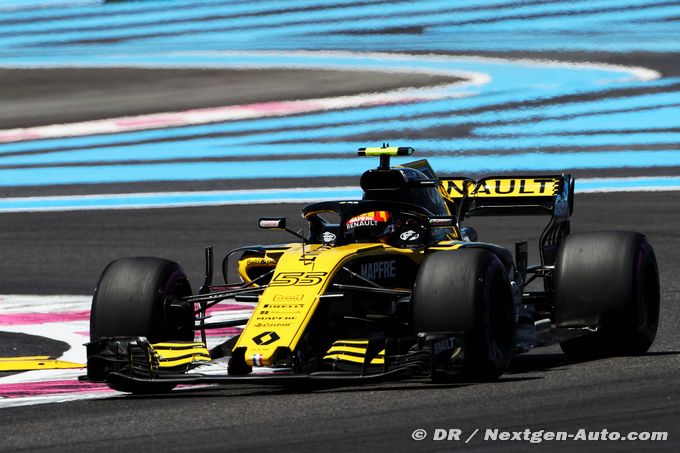 Sainz mène la charge pour Renault en Q3