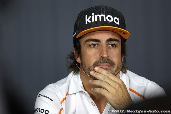 Alonso pense que la presse exagère (...)