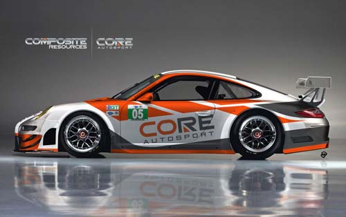 ALMS : Une Porsche 911 GT3-RSR (...)