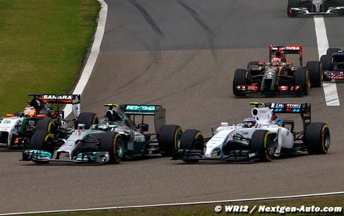 Mercedes : Rosberg a eu de la chance de