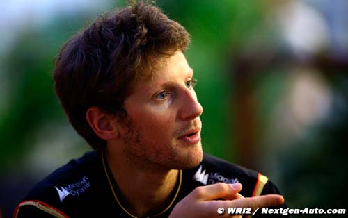 Grosjean hints at Lotus stay for 2015