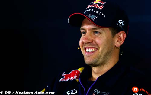 Vettel : Je ne suis pas autorisé à (...)