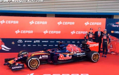 Toro Rosso présente sa STR10 à Jerez