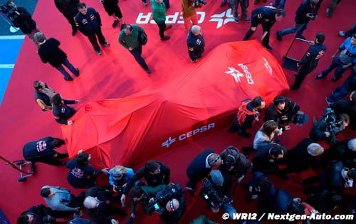 Toro Rosso présente sa STR10 à 17h