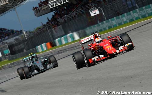 Ferrari says Mercedes still has best car