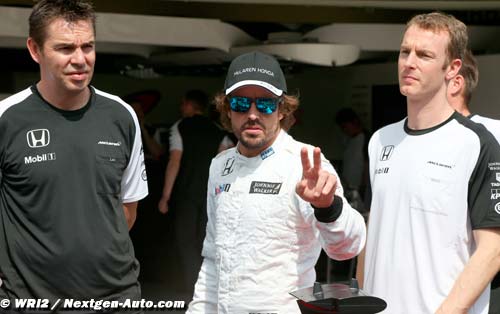 Alonso : Je ne pense pas être une (...)