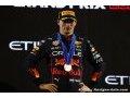 Verstappen ressent de la tristesse lorsqu'il est hué sur les podiums