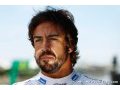 Alonso espère que ça va payer ce week-end