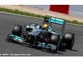 Objectifs mesurés pour Hamilton et Rosberg en Corée