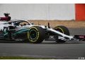 Vidéo - La Mercedes W11 en piste à Silverstone
