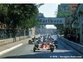 Alesi et Arnoux au volant de la Ferrari 312 B3 au Grand Prix de Monaco Historique