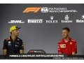 Vettel n'a aucun problème à accueillir Ricciardo chez Ferrari