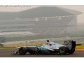 Rosberg en 1ère ligne, Hamilton gêné
